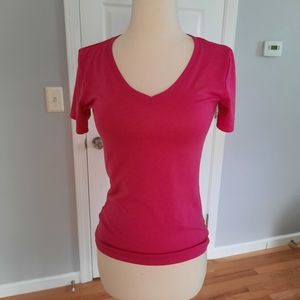 Nike dri fit pink athletic tee XS